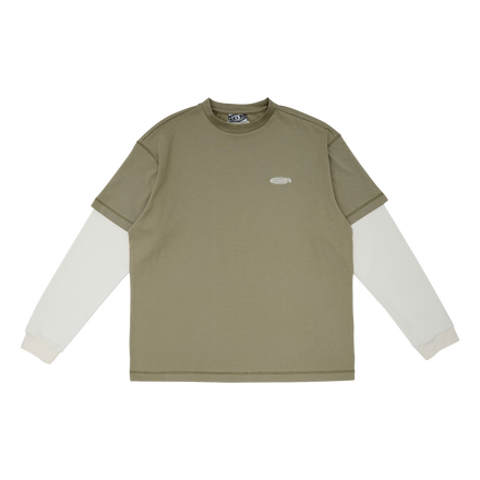 Layered Thermal Tee (Olive)